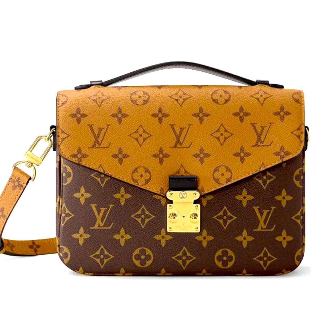 Authentic Louis Vuitton Pochette Métis Monogram Reverse— Worn 3/4 times.